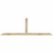 Ekena Millwork Portland Rough Sawn Timber Gable Bracket, Douglas Fir, 96"W x 32"H x 4"D x 4"F, 8/12 Pitch GBW096X32X0404POR00RDF - alternate 1